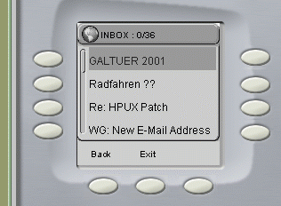 inbox screen